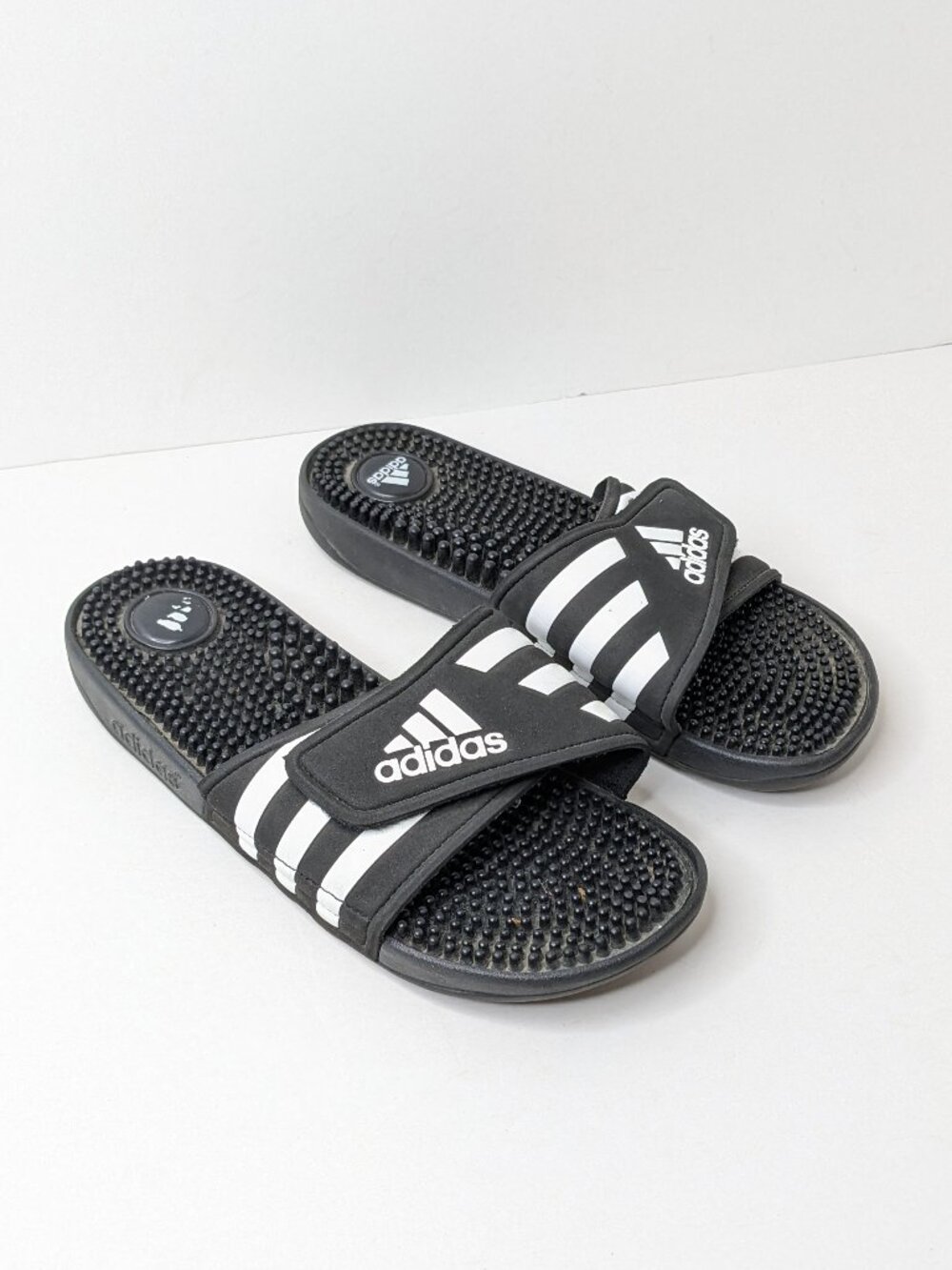Adidas Adissage Slide Sandals Black Men's 7